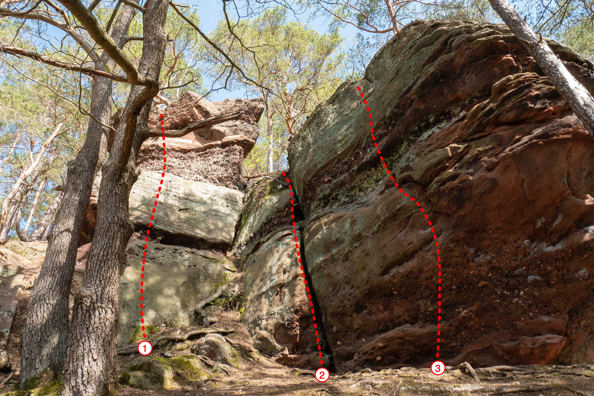 Effels Nideggen Climbing Topo Parabolikablock 1